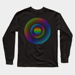 Circled Optical Illusion - #15 Long Sleeve T-Shirt